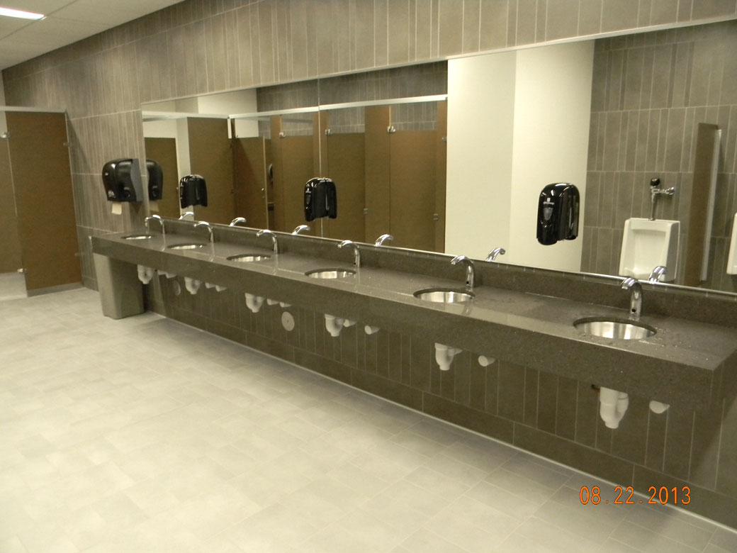 GVSU Pew Library restroom